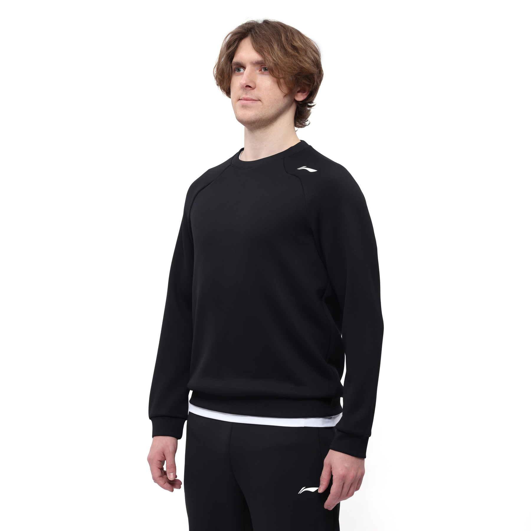 AWDW283-1 Свитшот Active черный